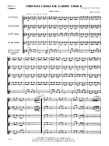 Christmas Carols For Clarinet Choir II - Full Score
