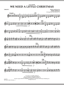 We Need A Little Christmas (from Mame) - Violin 2 