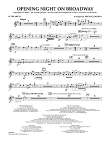 Opening Night on Broadway - Bb Trumpet 1 