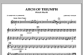 Arch of Triumph (French March) - Eb Baritone Saxophone