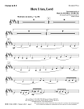 Here I Am, Lord - Bb Clarinet 2