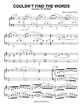 Couldn't Find The Words (from The Call Of The Wild) (arr. Batu Sener)