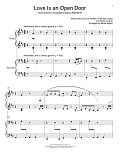 Love Is An Open Door (from Disney's Frozen) (arr. Mona Rejino)