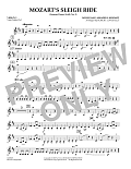 Mozart's Sleigh Ride (German Dance, K.605, No.3) - Violin 3 (Viola Treble Clef)
