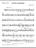 A Festive Celebration - Trombone 3/Tuba