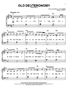 Old Deuteronomy (from Cats) 