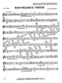 Bow-Regard's Parade - 1st Violin 