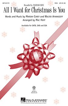 All I Want For Christmas Is You (arr. Mac Huff) 