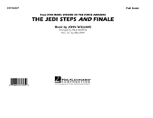 The Jedi Steps and Finale (from Star Wars: The Force Awakens) - Conductor Score (Full Score) 