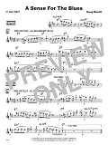 A Sense For The Blues - Bb Solo Sheet