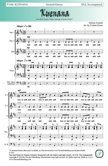 Kuenana (arr. Cristian Grases) 