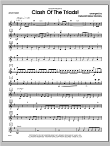 Clash Of The Triads! - Violin 2 