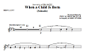 When A Child Is Born (Soleado) - Horn 1 & 2
