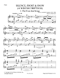 Silence, Frost & Snow (A Winter Triptych) - Piano