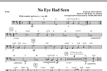 No Eye Had Seen - Bass 