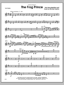 Frog Prince, The - 1st Violin 