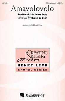 Amavolovolo (arr. Rudolf de Beer) 