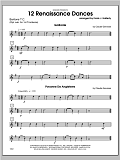 12 Renaissance Dances - Baritone