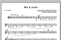 My Land (arr. Roger Emerson) - Bb Clarinet