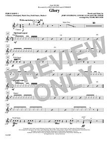 Glory - Percussion 1 