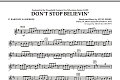 Don't Stop Believin' - Eb Baritone Saxophone