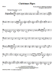 Christmas Pipes - Cello 