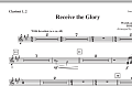 Receive The Glory - Clarinet 1 & 2