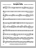 Simple Gifts - Baritone Sax