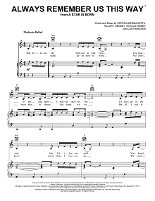 Always Remember Us This Way (from A Star Is Born) 