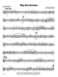 Big Cat Groove - 1st Tenor Saxophone 
