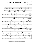 The Greatest Gift Of All [Jazz version] (arr. Brent Edstrom)