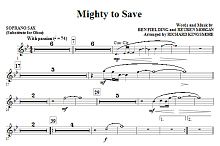 Mighty To Save - Soprano Sax (sub. Oboe) 