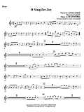 O Sing For Joy! - Oboe