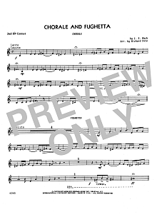 Chorale And Fughetta - 2nd Bb Trumpet 