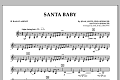 Santa Baby - Bb Bass Clarinet