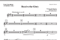 Receive The Glory - Tenor Sax (Trombone 2 sub.)