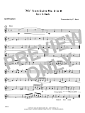 Air From Suite #3 In D - 3rd Bb Clarinet