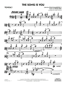 The Song Is You - Trombone 1 