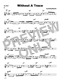 Without A Trace - Bb Trumpet Solo