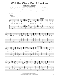 Will The Circle Be Unbroken (arr. Fred Sokolow)