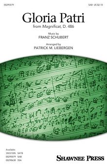 Gloria Patri (from Magnificat, D. 486) (arr. Patrick M. Liebergen) 