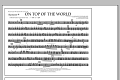 On Top of the World - Baritone B.C.