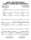 Mary, Did You Know?/Corelli Christmas Concerto