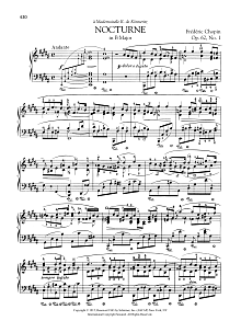 Nocturne in B Major, Op. 62, No. 1 