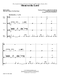 Shout to the Lord - Percussion