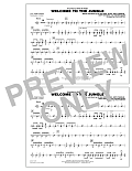 Welcome To The Jungle - Aux Percussion