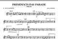 Presidents Day Parade (March) - Eb Alto Saxophone