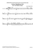 Come, Neighbours All (from The Peasant Cantata)