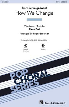 How We Change (Schmigadoon Finale) (from Schmigadoon!) (arr. Roger Emerson) 