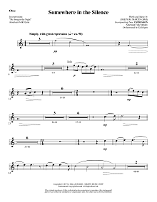 Somewhere in the Silence - Oboe 